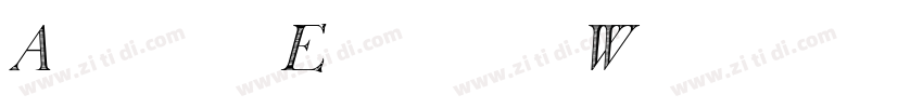 Academy Engraved W01字体转换